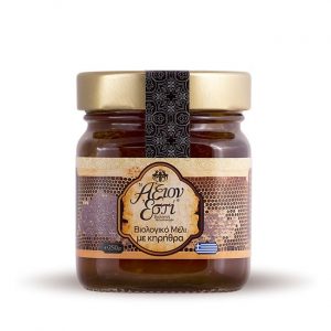 Βιολογικό Μέλι με Κηρήθρα 'ΑΞΙΟΝ ΕΣΤΙ' 250g