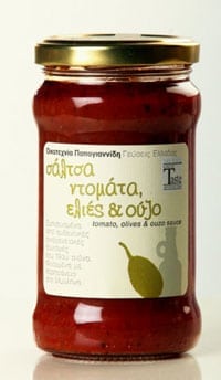 Tomato, Olives and Ouzo Sauce 'PAPAYIANNIDES' 380grΣάλτσα Ντομάτας, Ελιές & Ούζο 'ΠΑΠΑΓΙΑΝΝΙΔΗΣ' 380gr