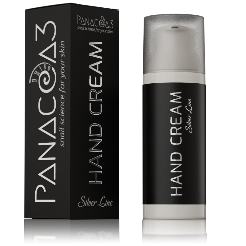 Hand Cream from Snail Secretion Panacea3 'SILVER LINE' 50mlΑναπλαστική Κρέμα Χεριών Panacea 3 'SILVER LINE' 50ml