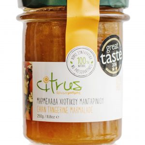 Χειροποίητη Μαρμελάδα Χιώτικου Μανταρινιού 'CITRUS' 250grHandmade Chian Tangerine Jam 'Citrus' 250gr
