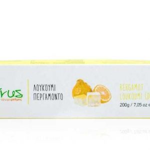 Παραδοσιακό Λουκούμι με Περγαμόντο 'Citrus' 200gr
