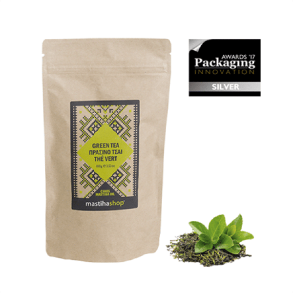 Πράσινο Τσάι με Μαστιχέλαιο Χίου 'MastihaShop' 100gr