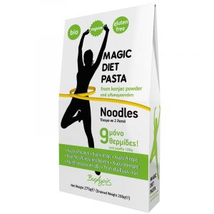 Βιολογικά Ζυμαρικά Konjac Noodles 'Magic Diet Pasta Bioagros' Χωρίς Γλουτένη 275gr