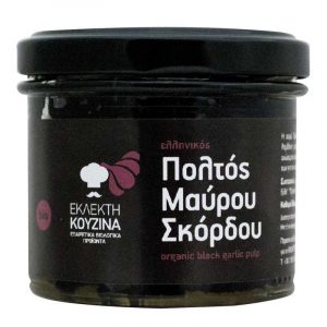 Βιολογικός Ελληνικός Πολτός Μαύρου Σκόρδου 'ΕΚΛΕΚΤΗ ΚΟΥΖΙΝΑ' 100gr