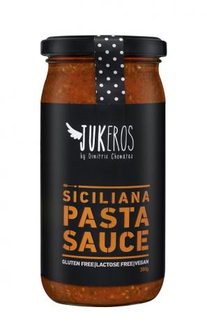 Siciliana Σάλτσα Τομάτας με Μελιτζάνα 'JUKEROS' 360ml
