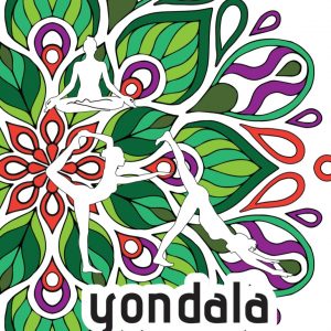 YONDALA Adult Colouring BookΤο βιβλίο απαρτίζεται από 28 σελίδες μεγέθους Α4 σε λευκό χαρτί τύπου ακουαρέλας. Περιλαμβάνει 25 ζωγραφιές mandala και θέσεων yoga.