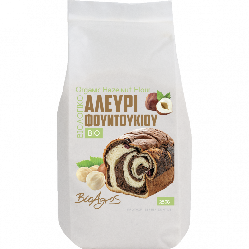 Organic Hazelnut Flour 'Bioagros' 250grΒιολογικό Αλεύρι Φουντουκιού 'Βιοαγρός' 250gr