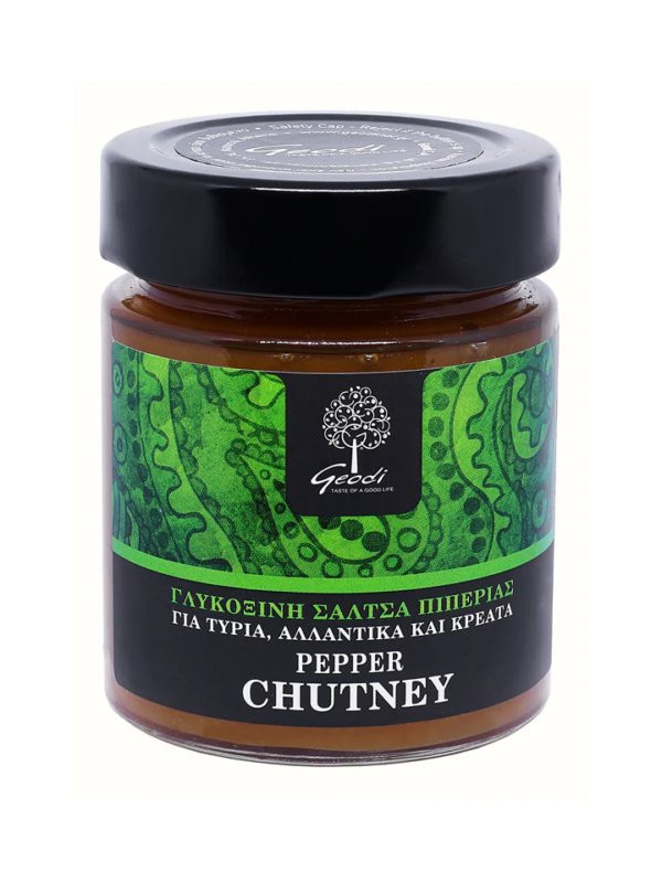 Pepper Chutney GEODI 2x175gr Τσάτνεϊ Πιπεριά ΓΕΩΔΗ 2x175gr